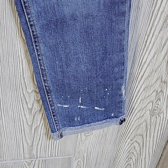 Rag & Bone Dre Capri Paint Splatter Ankle Jeans Womens Size 27 - Picture 5 of 16